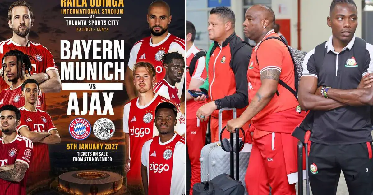 Ajax and Bayern will pocket a huge apperance fees even as Harambee Stars deal with delayed allowances.