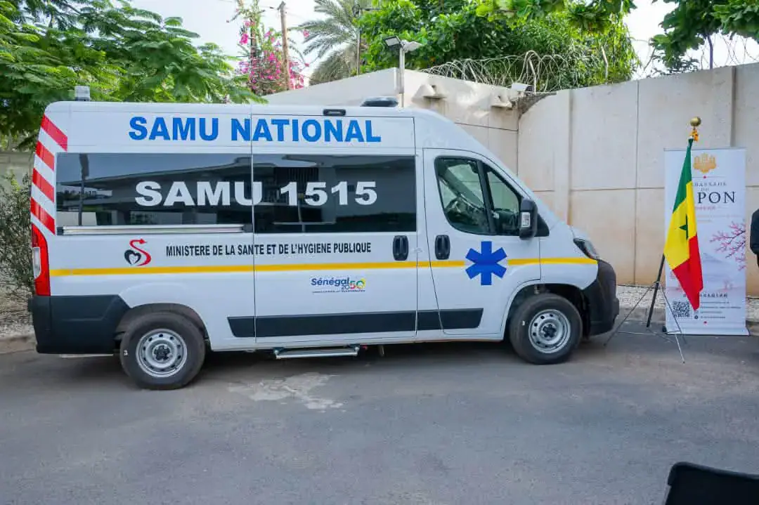 Senegal Receives Four Medical Ambulances for 2026 Youth Olympics