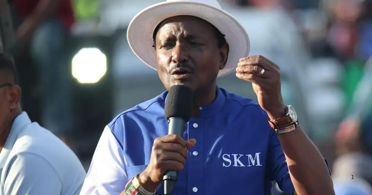 Wiper Patriotic Front party leader Kalonzo Musyoka