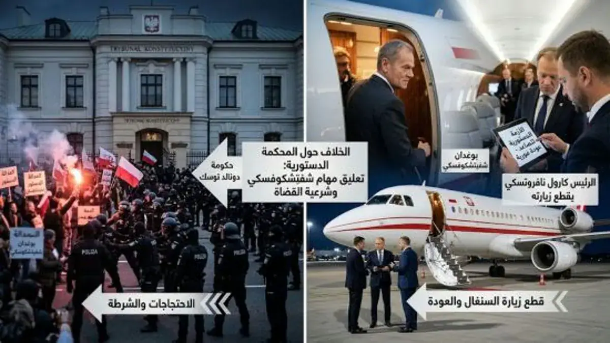 أزمة في بولندا: الرئيس يعود على عجل من السنغال