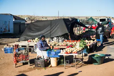 Street vendors around the mall said they were “doomed” after witnessing the damage at the mall.. (Delwyn Verasamy/M&G)