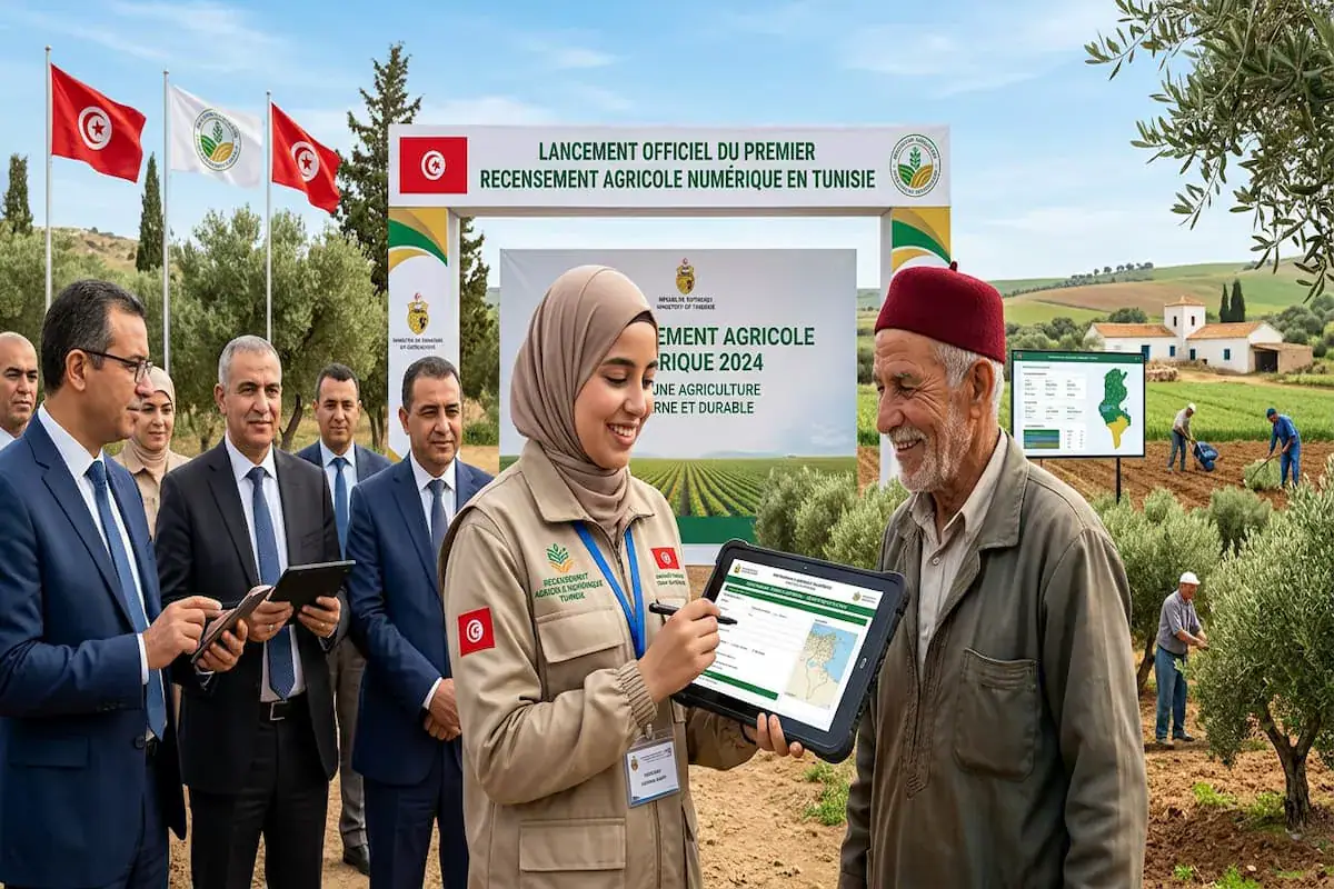 Tunisia Launches First Digital Agricultural Census