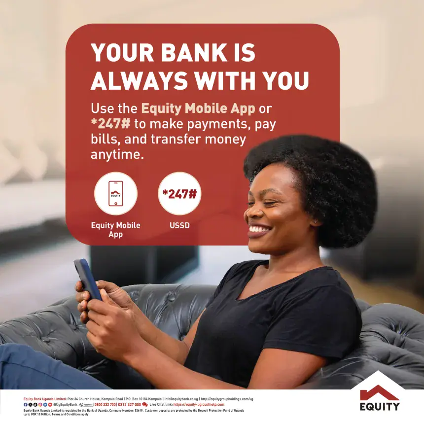 Equity Bank Uganda Promotes Digital Banking for Easier Tax Payments