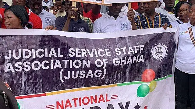 Ghana's Judicial Service Staff Embark on Indefinite Strike