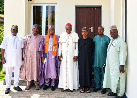 Nigeria's Opposition G-100 Meets Cardinal Onaiyekan Ahead of 2027 Elections