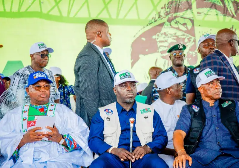 Top Nigerian Leaders Rally Support for Tinubu's Re-election in Osun State