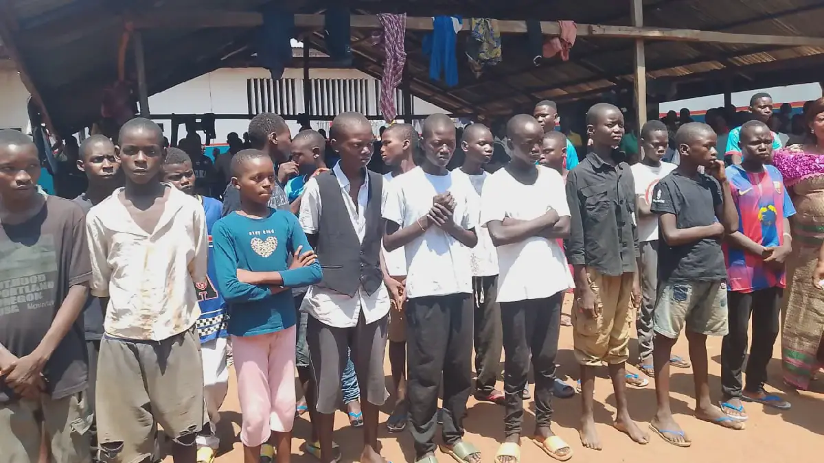 40 Juvenile Inmates Released in Sud-Ubangi Province