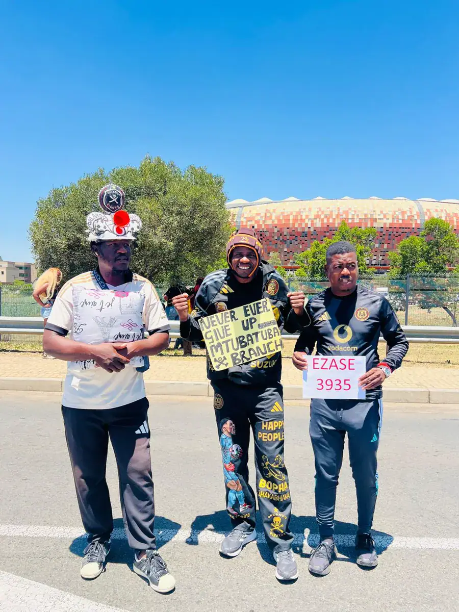 Three devoted Orlando Pirates fans embark on long, costly journey to Soweto derby