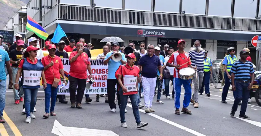 Mauritius: Platform Komun Syndikal Holds Peaceful Protest in Port-Louis