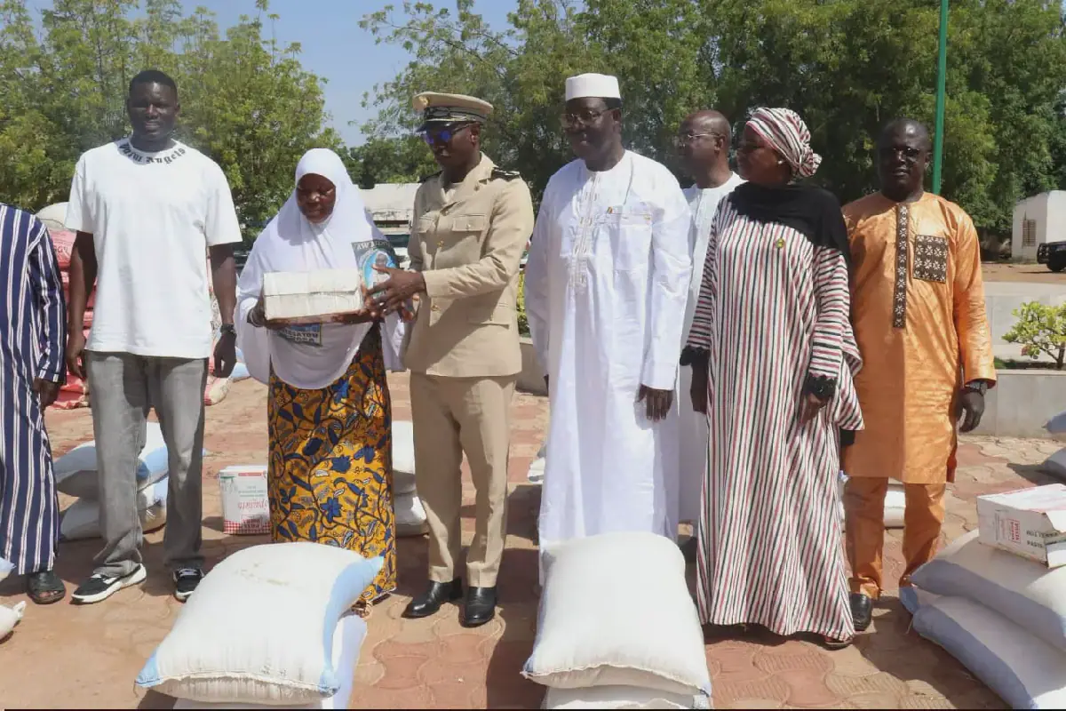 Mauritania's Neighbor, Mali's Koulikoro Region Receives Food Aid