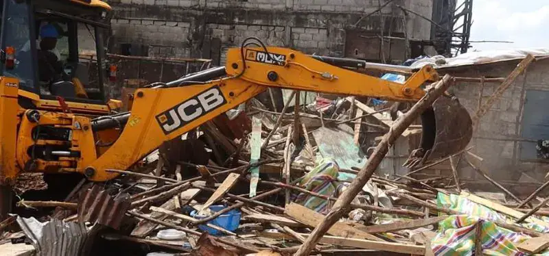 Unhealthy Site Cleared in Lambanyi's Warea Quarter