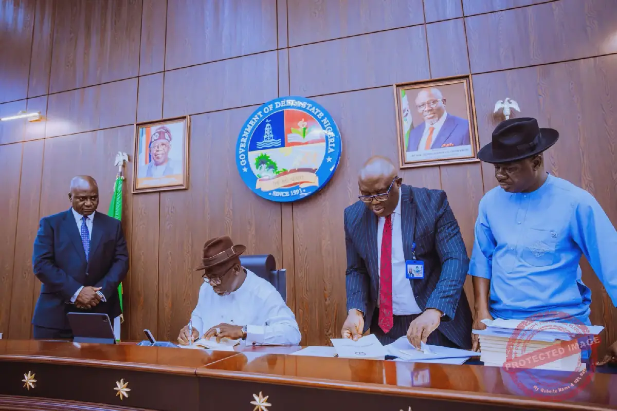Oborevwori Signs 13th-Month Salary, Four Other Bills into Law