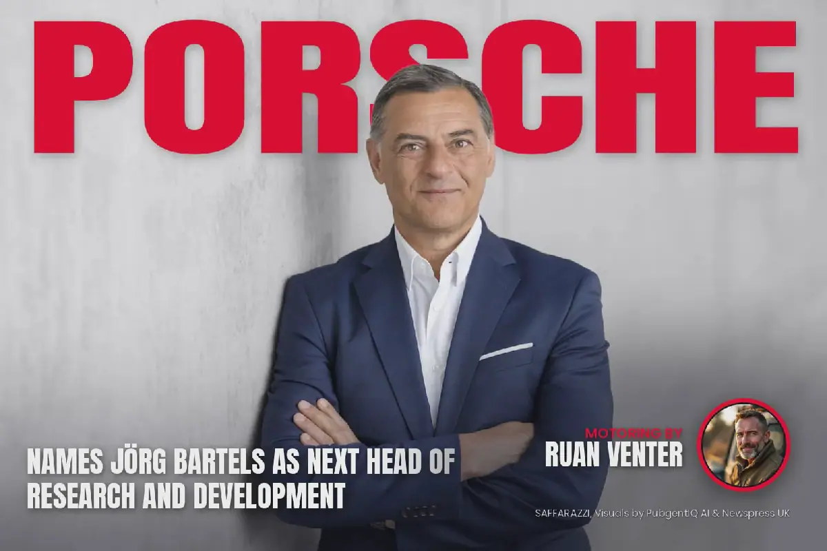 Porsche Appoints Jörg Bartels as Head of Research and Development