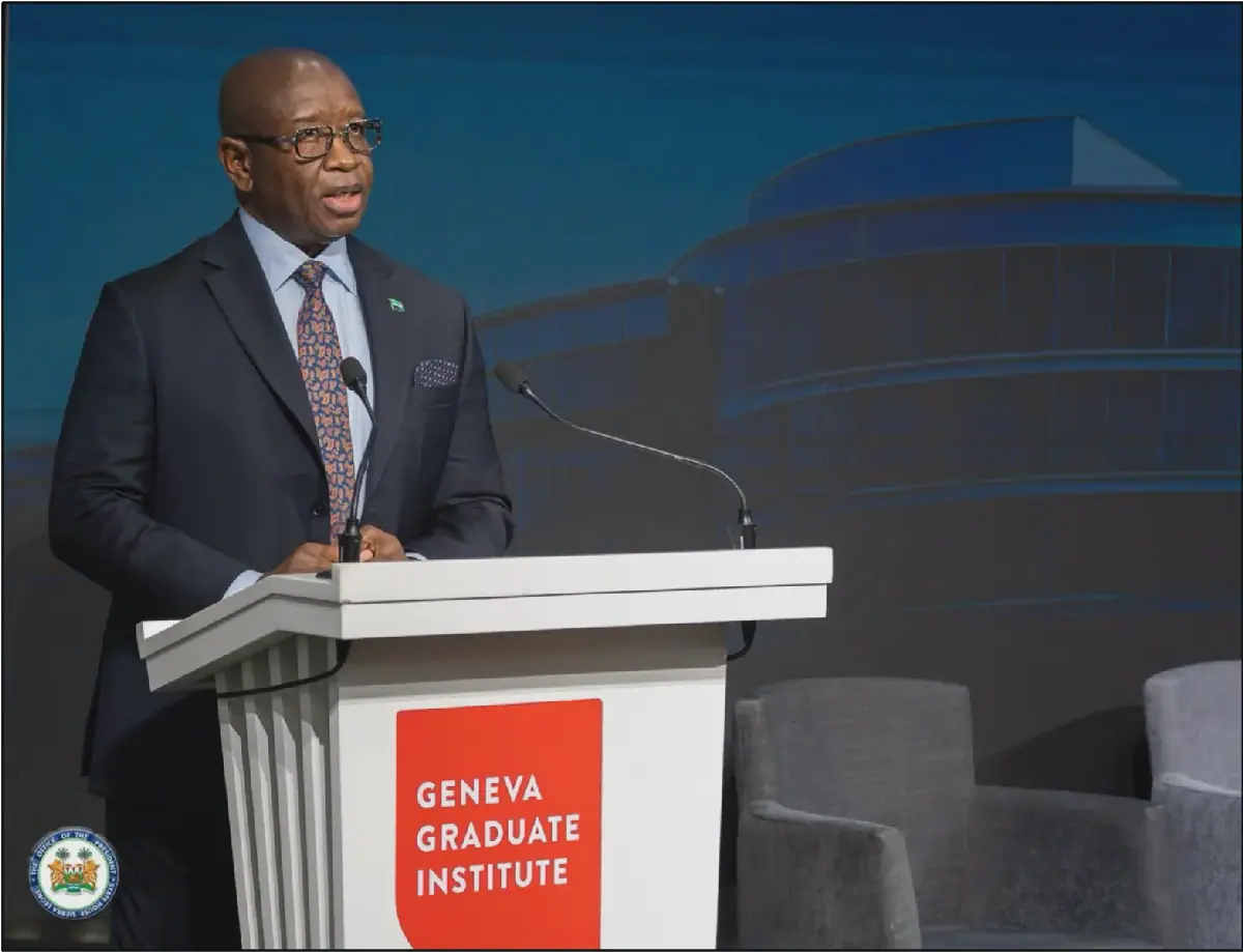 Sierra Leone's President Outlines Five Key Priorities for Sustainable Peace in Africa