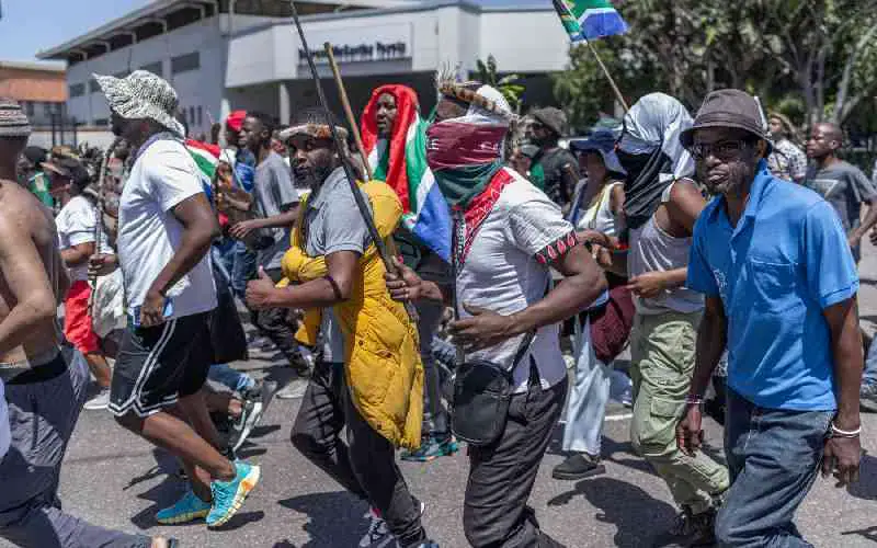 South African court sets limits on anti-migrant demonstration
