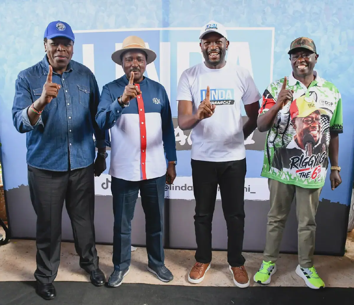 Kalonzo Musyoka Heckled by Sifuna Supporters at Linda Mwananchi Launch