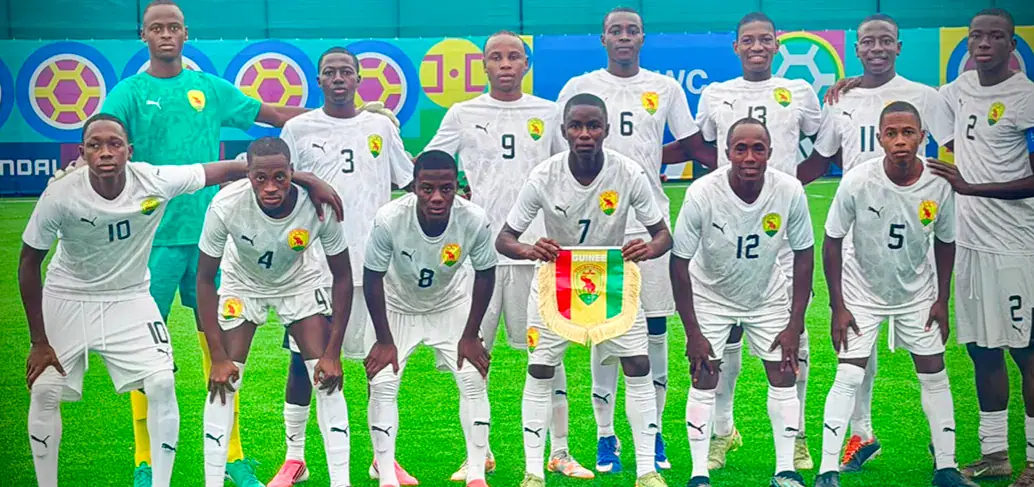 Guinea U-15 Team Excels at FIFA World Cup and Festival