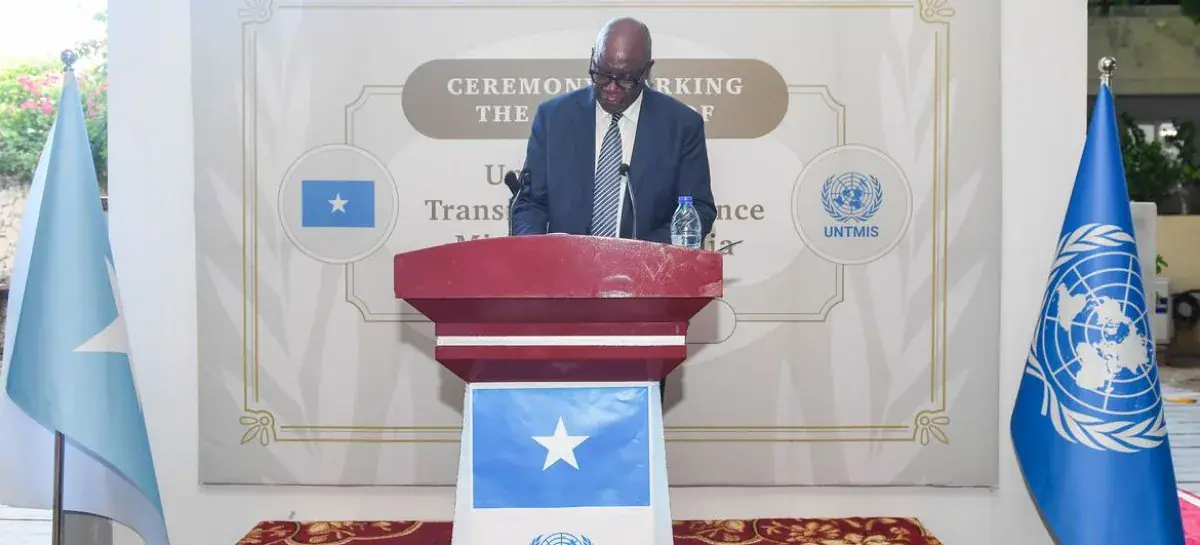 UN political mission in Somalia closes after decades of support