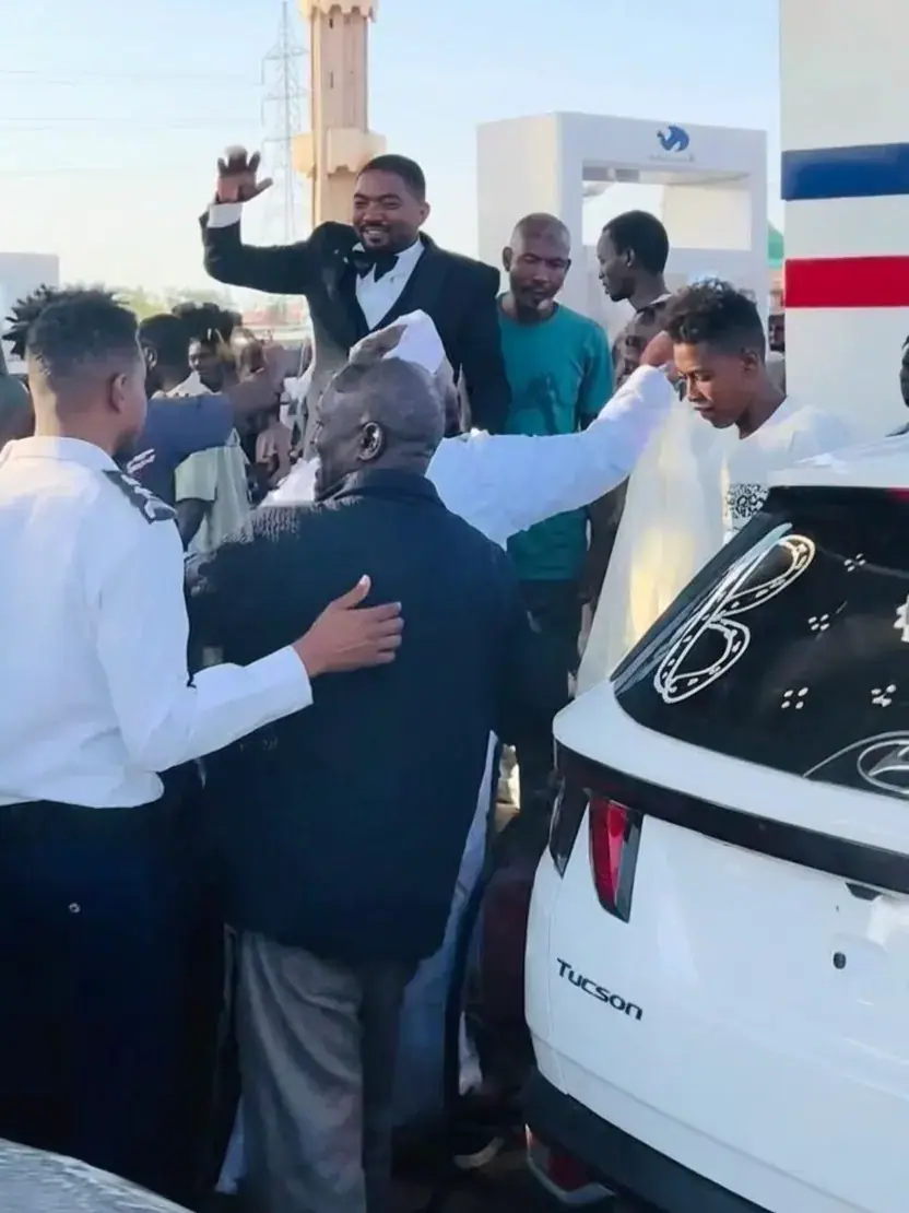 Wedding Dress Amidst Fuel Crisis: A Stark Contrast in Sudan