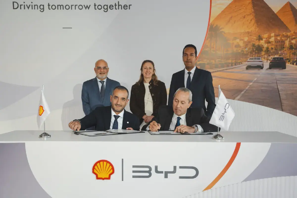 Shell Lubricants to supply fluids for BYD vehicles in Egypt under MANDREAM deal
