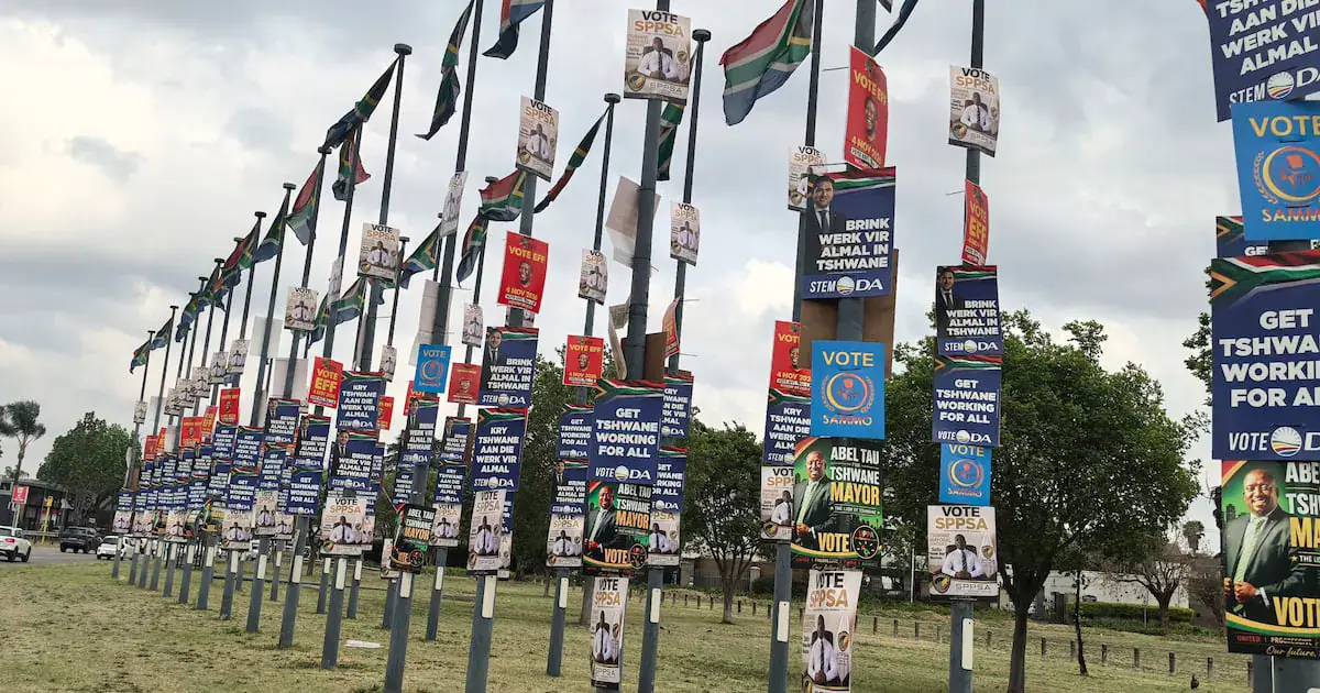 The writer says voters should be encouraged to consider factors other than political slogans and campaign promises in the upcoming local government elections. Picture: Business Day/Freddy Mavunda