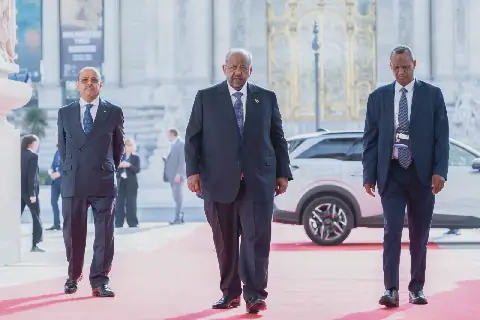 President Ismaïl Omar Guelleh attends 1st International Space Summit in Paris