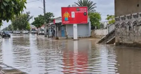 Heavy Rainfall Causes Infrastructure Damage in Tunisia's Bajah Governorate