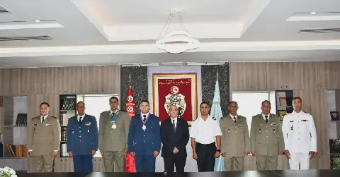 Tunisia's Ministry of National Defense Honors Athletes and Coaches