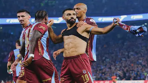 Mohamed Salah Shines as Trabzonspor Coach Achieves 27-Year Milestone