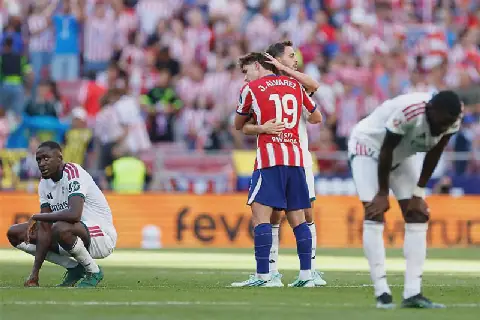 Atletico Madrid beat Real Madrid in tense derby clash