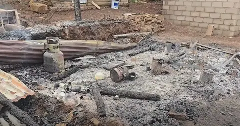 Twenty shacks were destroyed in a fire at Swapo informal settlement in Pietermaritzburg on Saturday. Picture: