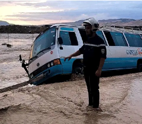 Two Dead in Separate Accidents Amid Flash Floods in Tebessa, Algeria