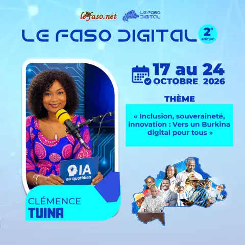 Les 100 Visages du Burkina Digital : Clémence Tuina, quand le journalisme apprend à travailler avec l’intelligence artificielle