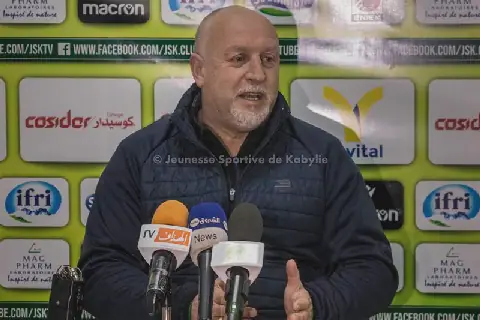 JSK Coach Franck Dumas Confident Ahead of USMBA Match