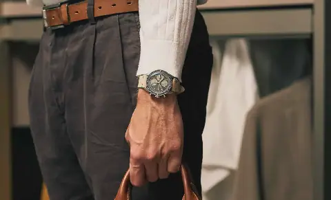 echo/neutra 1956 Chrono GMT Cappuccino
