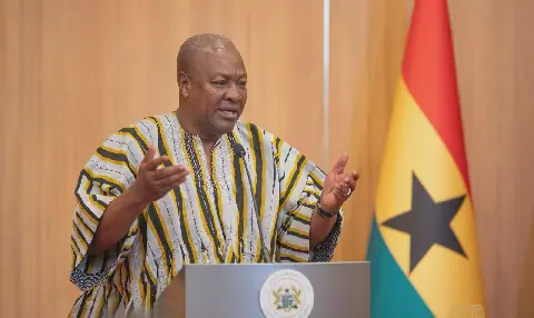 Mahama departs for New York for 81st UN General Assembly