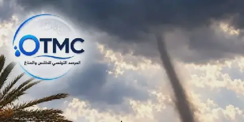 Tunisian Meteorological Observatory Reports Small Tornado and Dust Column