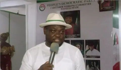 2027: APC can’t win Bayelsa for Tinubu alone — PDP state chairman