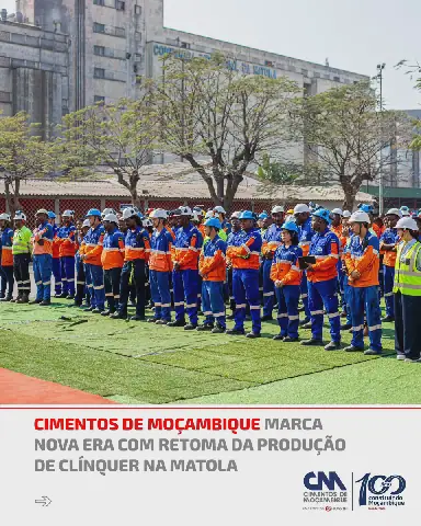 New Chapter for Matola Cement Factory in Mozambique