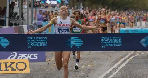 France's Agathe Guillemot Shines at World Athletics Road Running Championships
