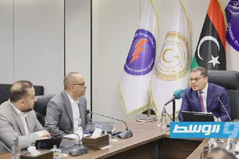 الدبيبة يدعو شركة الكهرباء إلى معالجة أسباب انقطاع التيار لمنع تكراره