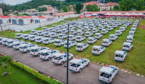 Ekiti State Governor Distributes 100 Vehicles to Security Agencies