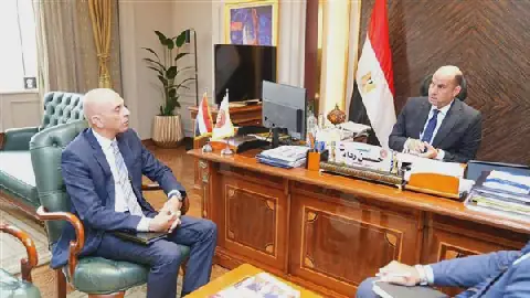 Egyptian Labor Minister Discusses Cooperation with New Ambassador to Lebanon