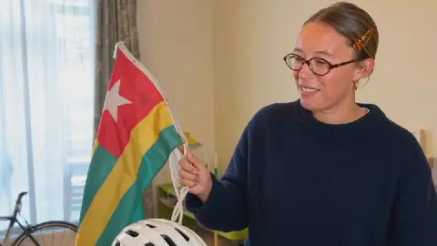 Belgian Cyclist Completes 9,000km Journey to Togo