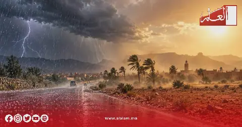 Unstable Weather in Morocco: Rain, Hail, and High Temperatures Expected