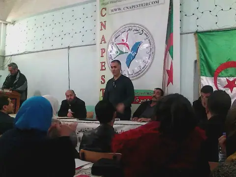 Teachers in Bouira, Algeria, go on strike over unresolved issues with education authorities
