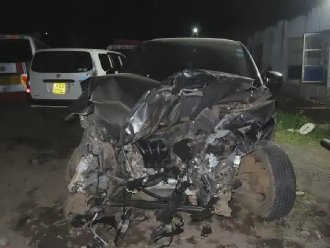 Police recover 241 kilos of bhang after Nakuru highway crash