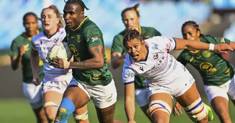 Springbok Women Wing Ayanda Malinga Confident in Team's Ability to Bounce Back