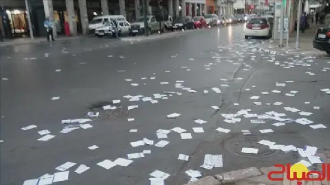 Campaign Waste Overwhelms Moroccan Clean-up Workers