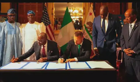 Lagos, California Sign Agreement on Tech, Infrastructure, Others